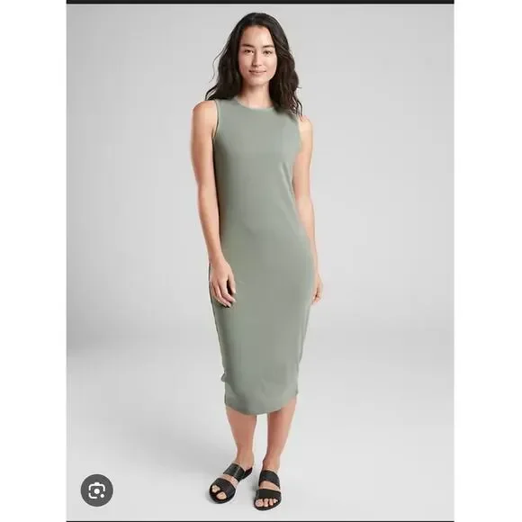 Athleta Sunstream Midi Dress